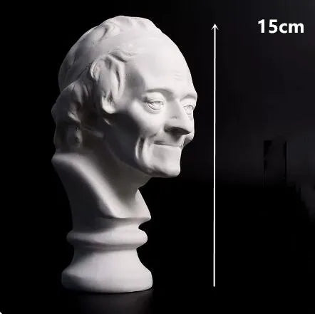 David Head Portraits Bust Mini Gypsum Statue Michelangelo Buonarroti Home Decoration Resin Art&Craft Sketch Practice