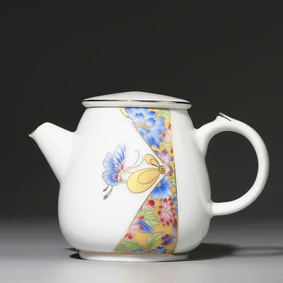 Dehua White Porcelain Teapot Home Filter Tea Maker Xi Shi Pot Small Ceramic Kung Fu Green Tea Tie Guan Yin Oolong Teaware