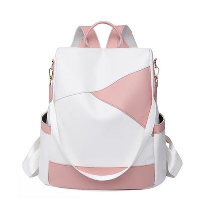 Designer Anti-theft Backpacks Casual Ladies Bagpack Leather School Bookpack for College Students Large Capacity Simple Backpack