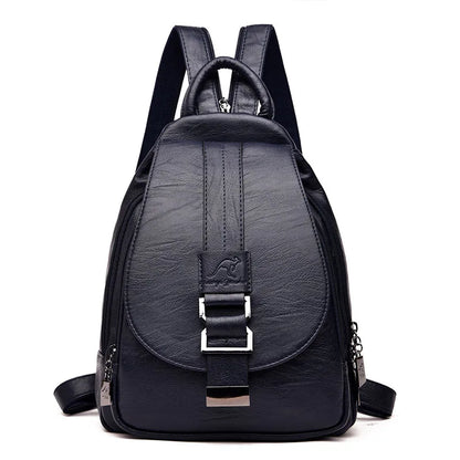 Designer Backpacks Women Leather Backpacks Female School Bag  for Teenager Girls Travel Back Bag Retro Bagpack Sac A Dos Purses