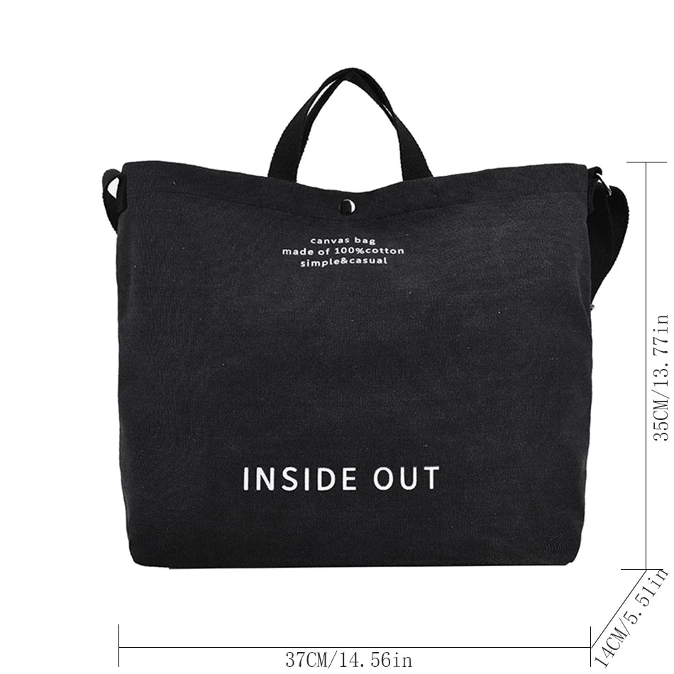 Designer Book Shoulder Canvas Bags for Teenage Girls Hand Bag Made of 100% Cotton Tote Large Capacity Arts Students Package New