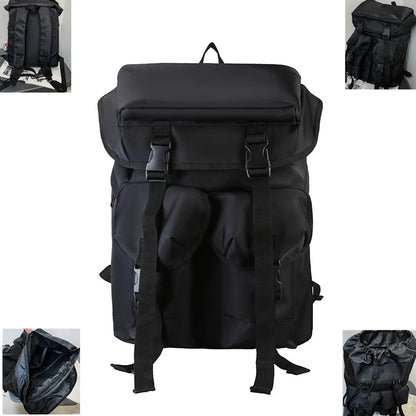 Designer College Backpack Black Trends Youth Leisure Travel SchoolBag Students Bags Computer Daypack Mochila Military Rucksack