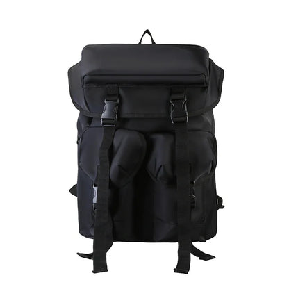 Designer College Backpack Black Trends Youth Leisure Travel SchoolBag Students Bags Computer Daypack Mochila Military Rucksack