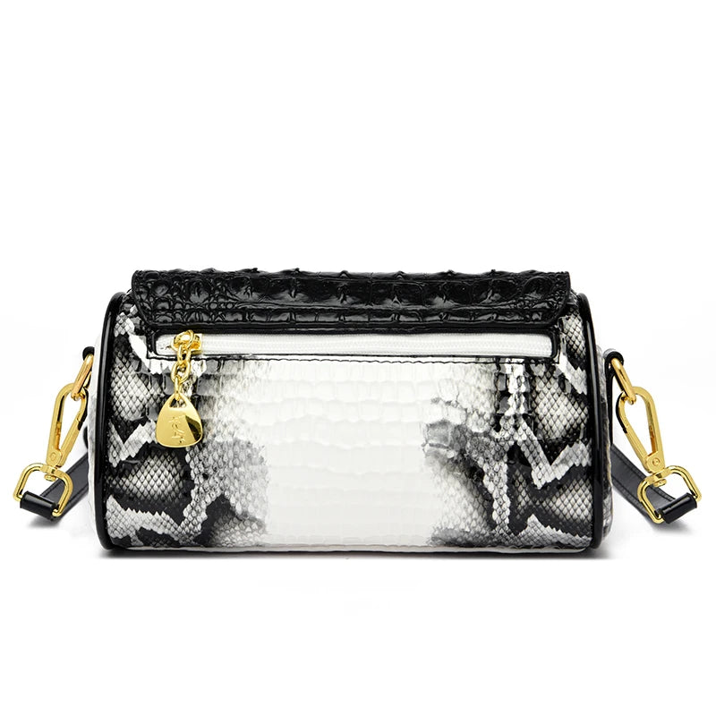 Designer Crocodile Pattern Leather Shoulder Crossbody Bag For Women 2023 Women's Handbags High Quality Female Messenger Tote Sac