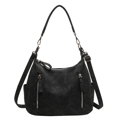 Designer Dull Polish Leather Shoulder Crossbody Bags for Women 2023 Luxury Women Bag Handbags Fashion Female Tote Messenger Sac