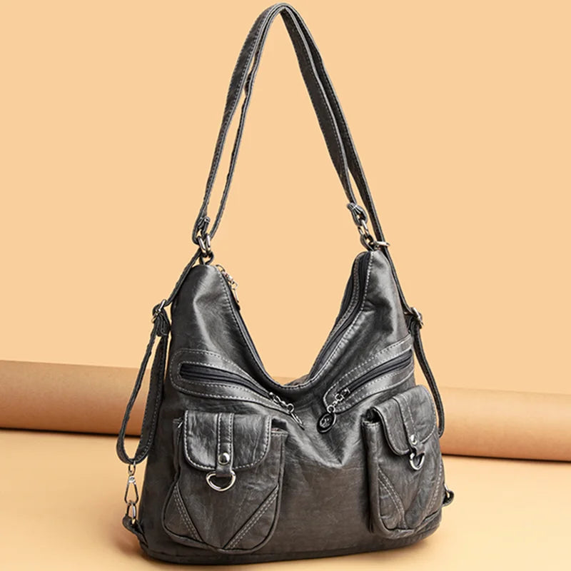 Designer Famous Brand Women Shoulder Tote bag Fashion High Quality Woman Messenger Bag Luxury Soft Leather Handbags Women's Bags