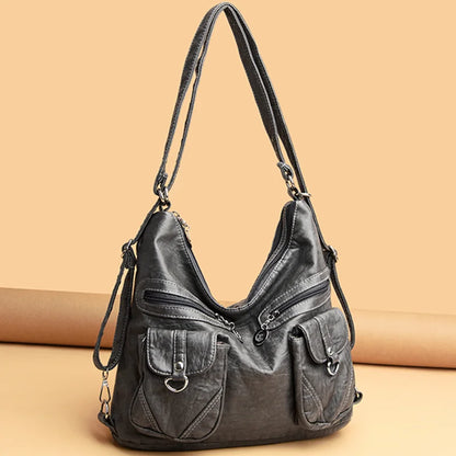 Designer Famous Brand Women Shoulder Tote bag Fashion High Quality Woman Messenger Bag Luxury Soft Leather Handbags Women's Bags