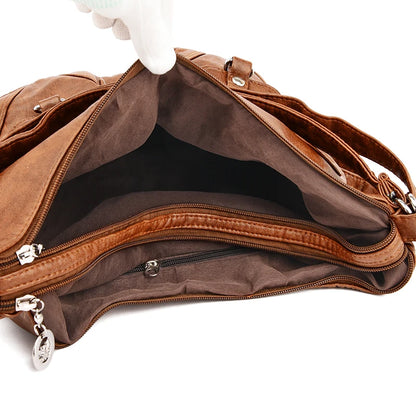 Designer Famous Brand Women Shoulder Tote bag Fashion High Quality Woman Messenger Bag Luxury Soft Leather Handbags Women's Bags