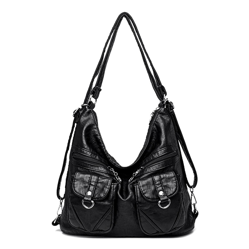 Designer Famous Brand Women Shoulder Tote bag Fashion High Quality Woman Messenger Bag Luxury Soft Leather Handbags Women's Bags