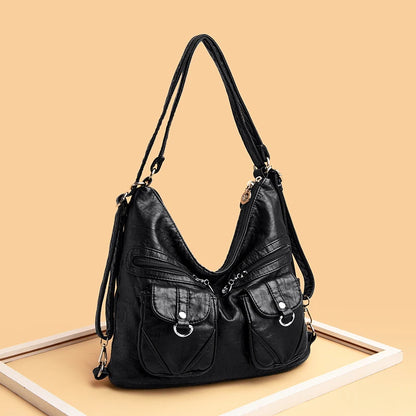 Designer Famous Brand Women Shoulder Tote bag Fashion High Quality Woman Messenger Bag Luxury Soft Leather Handbags Women's Bags