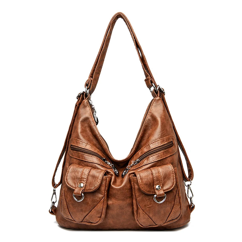 Designer Famous Brand Women Shoulder Tote bag Fashion High Quality Woman Messenger Bag Luxury Soft Leather Handbags Women's Bags