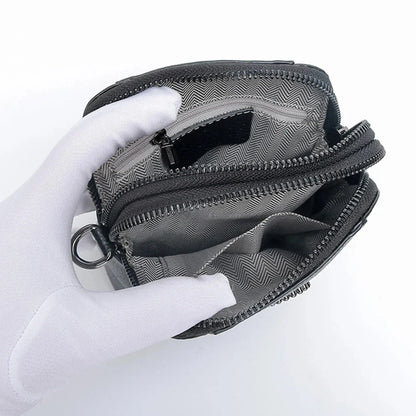 Designer Leather Small Crossbody Bags for Women Double Zipper Cell Phone Purses Ladies Travel Shopping Shoulder Satchel Handbags