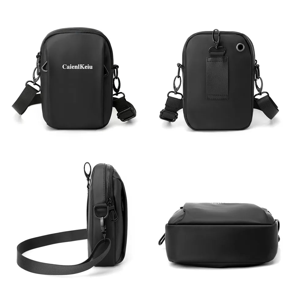 Designer Nylon Men Shoulder Bag Shopper Messenger Bags Handbag Letter Zipper Simple Fashion Male Crossbody Bag