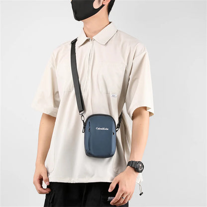 Designer Nylon Men Shoulder Bag Shopper Messenger Bags Handbag Letter Zipper Simple Fashion Male Crossbody Bag