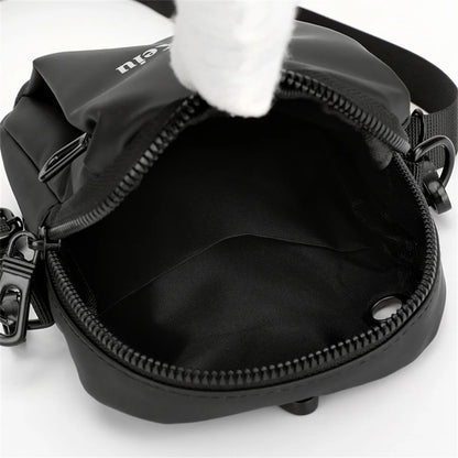 Designer Nylon Men Shoulder Bag Shopper Messenger Bags Handbag Letter Zipper Simple Fashion Male Crossbody Bag