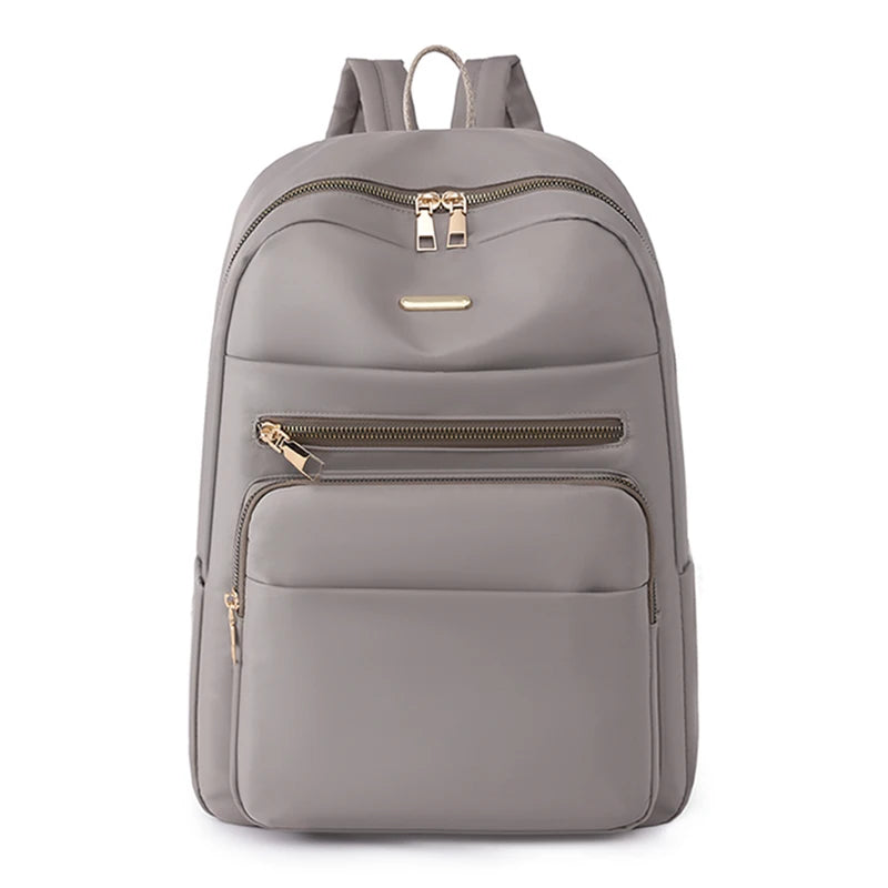 Designer Nylon Women Backpack Fashion Bagpack Classic Style School Bag for Girls Travel Multiple Pockets High Capacity Bookbags