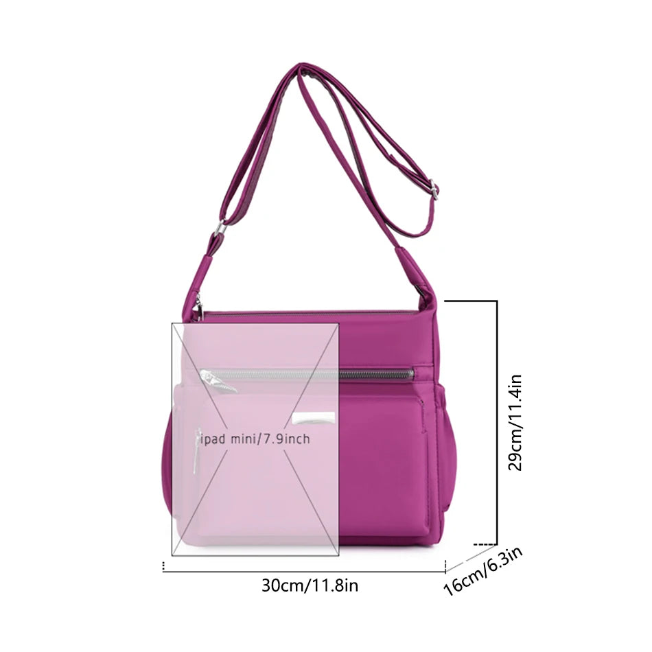 Designer Women Bags Luxury Brand Nylon Shoulder Crossbody Bags for Women 2023 High Quality Handbags Large Capacity Messenger Bag
