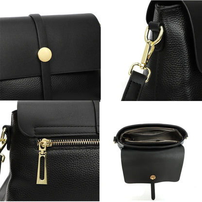 Designers New Women Genuine Leather Handbag High Quality Women Messenger Bags Luxury Brand Female Shoulder Bags Ladies Tote Sac