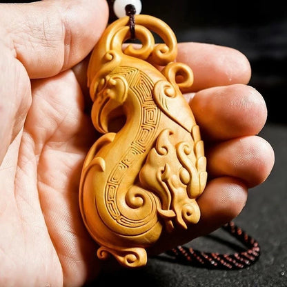 Devil Satan Buddha Deity Head Carved Solid Wood Man Gift  Carved Statue Yellow Origin Wooden Statue