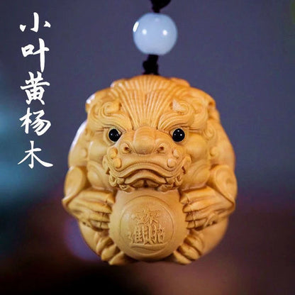 Devil Satan Buddha Deity Head Carved Solid Wood Man Gift  Carved Statue Yellow Origin Wooden Statue