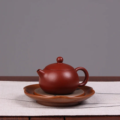 Deyuanchang Purple Clay Pot Mat Tea Pot Base Japanese Dry Pour Tea Tray Tea Table Ceramic Saucer Kung Fu Tea Utensils Pot Tray
