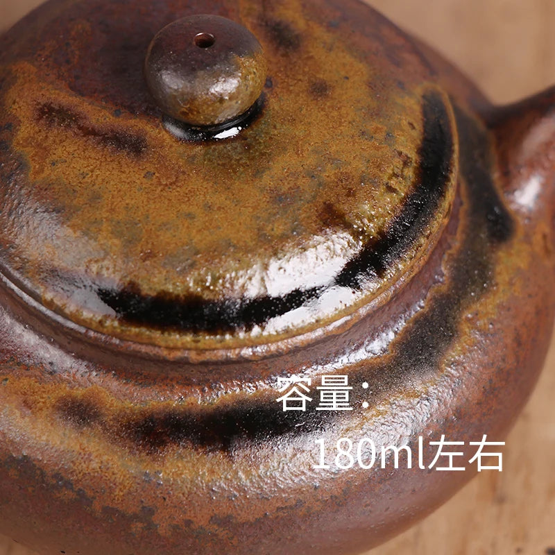 Deyuanchang Yixing Purple Clay Pot  Firewood Archaized Pot Purple Clay/Tianblue Mash Firewood Cooking Authentic Tea Making House