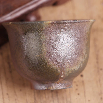Deyuanchang Yixing Purple Clay Pot  Firewood Bell Cup Raw Ore Purple Sand Firewood Authentic Tea Making Household