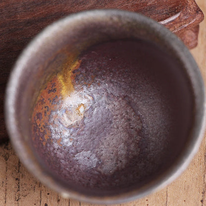 Deyuanchang Yixing Purple Clay Pot  Firewood Bell Cup Raw Ore Purple Sand Firewood Authentic Tea Making Household