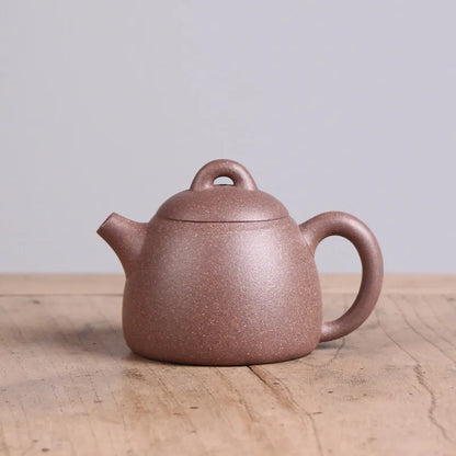 Deyuanchang Yixing Purple Clay Pot Handmade Colorful Qin Quan Pot Aid Xu Quanmin Half-Handmade