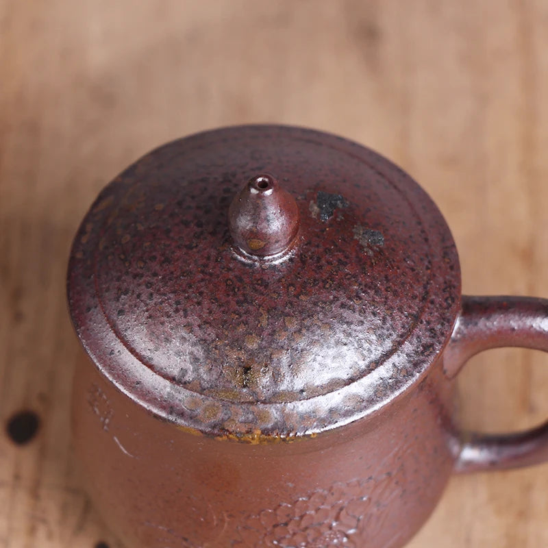 Deyuanchang Yixing Purple Clay Pot Handmade Firewood Small Cadre Cup Wu Huaqin Handmade