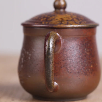 Deyuanchang Yixing Purple Clay Pot Handmade Firewood Small Cadre Cup Wu Huaqin Handmade