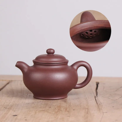 Deyuanchang Yixing Purple Clay Pot Handmade High Temperature Purple Clay Chopsticks Pot Aid Xu Quanmin Half Hand Push Mesh