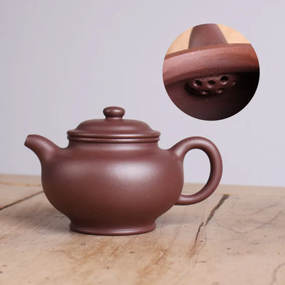 Deyuanchang Yixing Purple Clay Pot Handmade High Temperature Purple Clay Chopsticks Pot Aid Xu Quanmin Half Hand Push Mesh