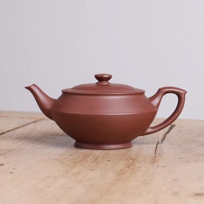 Deyuanchang Yixing Purple Clay Pot Handmade Jane·Tibetan Purple Clay Han Yun Aid Xu Quanmin Semi-Hand Flat Mesh