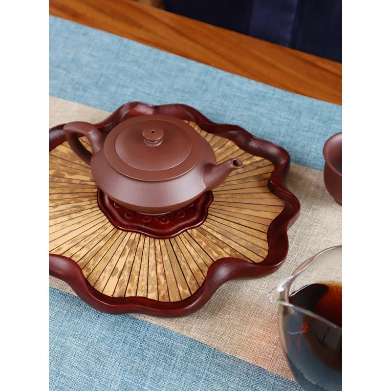 Deyuanchang Yixing Purple Clay Pot Handmade Jane·Tibetan Purple Clay Han Yun Aid Xu Quanmin Semi-Hand Flat Mesh