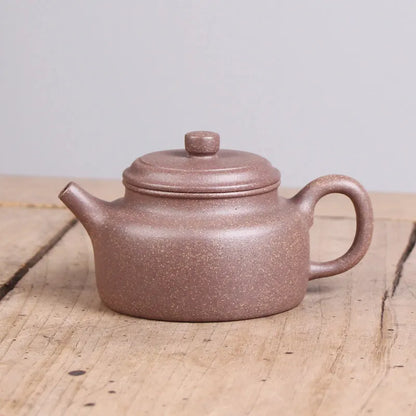 Deyuanchang Yixing Purple Clay Pot Handmade Raw Ore Colorful Section Dezhong Teapot Aid Wu Marching Half-Handmade