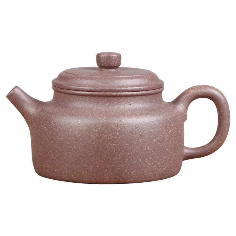Deyuanchang Yixing Purple Clay Pot Handmade Raw Ore Colorful Section Dezhong Teapot Aid Wu Marching Half-Handmade
