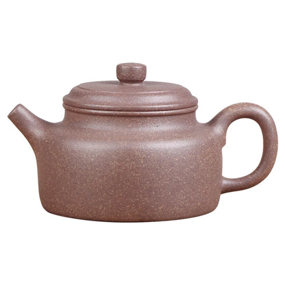 Deyuanchang Yixing Purple Clay Pot Handmade Raw Ore Colorful Section Dezhong Teapot Aid Wu Marching Half-Handmade