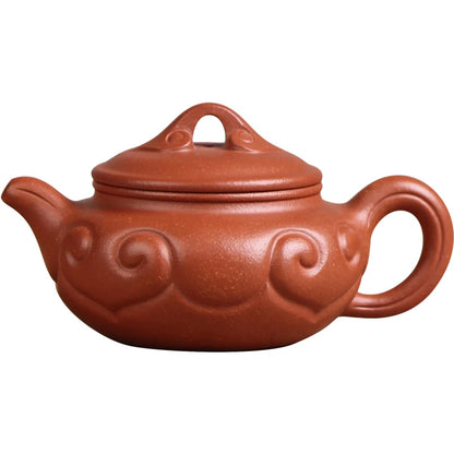 Deyuanchang Yixing Purple Clay Pot Handmade Raw Ore Descending Slope Mud Antique Ruyi Kettle Aid Wu Marching Semi-Handmade