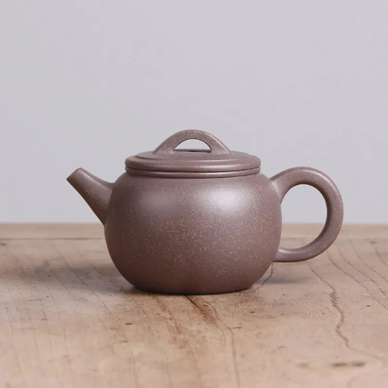 Deyuanchang Yixing Purple Clay Pot Handmade Raw Ore Green Gray Purple Han Tile Aid Chen Liping Semi-Handmade