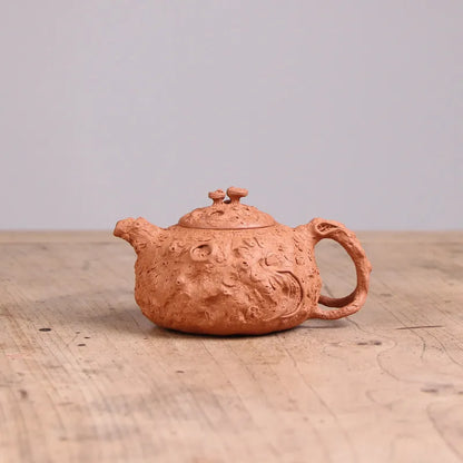 Deyuanchang Yixing Purple Clay Pot Handmade Raw Ore Old Segment Mud Ganoderma Lucidum Gongchun Pot Zhang Jianzhong Handmade