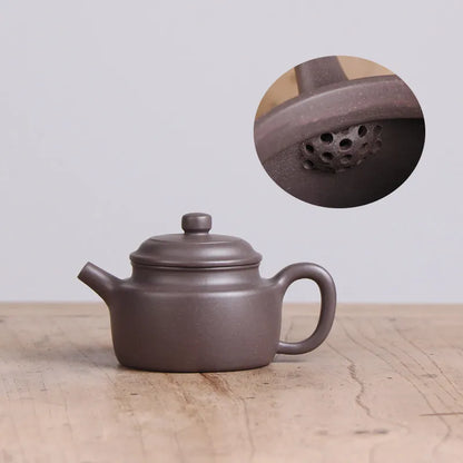 Deyuanchang Yixing Purple Clay Pot Handmade Raw Ore Sky Blue Mash Dezhong Teapot Senior Engineer Wu Shujuan Handmade