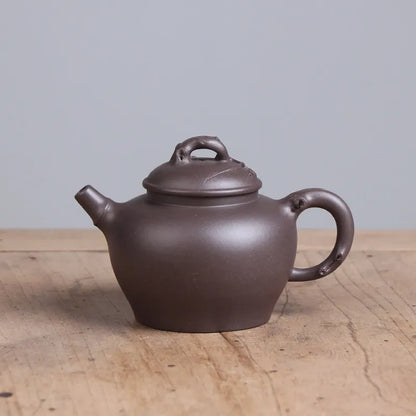 Deyuanchang Yixing Purple Clay Pot Handmade Raw Ore Sky Blue Mash Fresh Wind Plum Shadow Pot Senior Engineer Wu Shujuan All Hand
