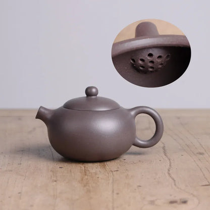 Deyuanchang Yixing Purple Clay Pot Handmade Raw Ore Sky Blue Mash Xi Shi Pot Senior Engineer Wu Shujuan Handmade