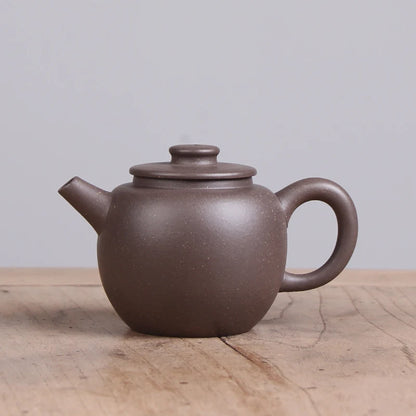 Deyuanchang Yixing Purple Clay Pot Handmade Sky Blue Mash Edge Material Wheel Pot Aid Xu Quanmin Semi-Handmade