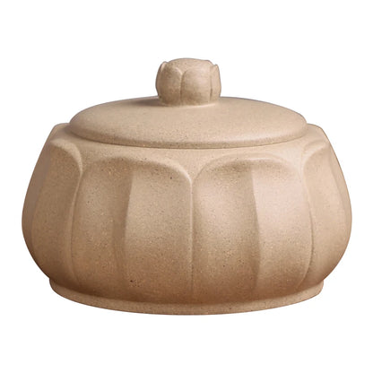 Deyuanchang Yixing Purple Sand Tea Set Handmade Purple Sand Lotus Tea Pot Kung Fu Tea Ceremony Supplies Tea container