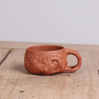 Deyuanchang Yixing Purple Sand Tea Tasting Cup Master Cup Descending Slope Mud for Spring Cup Handmade Kung Fu Single Tea Cup Te