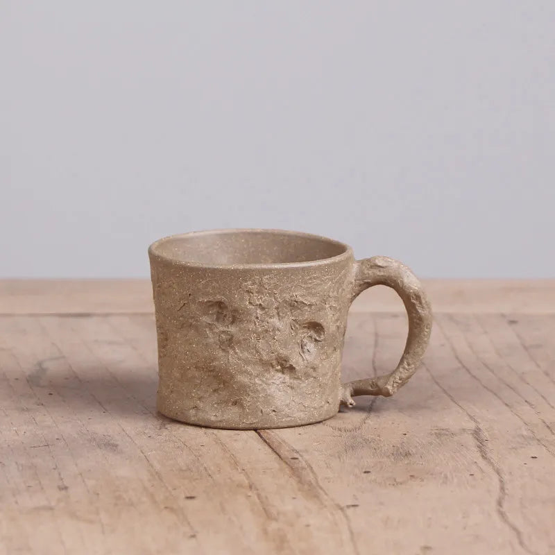 Deyuanchang Yixing Purple Sand Tea Tasting Cup Master Cup Green Gray Section for Spring Cup Handmade Kung Fu Single Tea Cup Tea