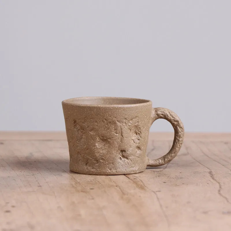 Deyuanchang Yixing Purple Sand Tea Tasting Cup Master Cup Green Gray Section for Spring Cup Handmade Kung Fu Single Tea Cup Tea