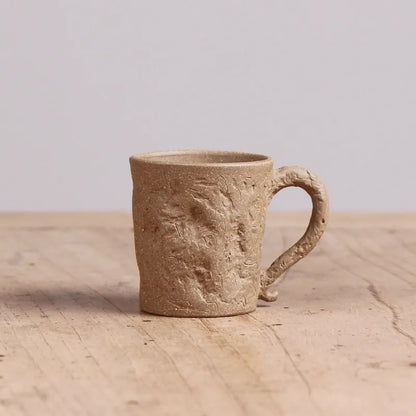 Deyuanchang Yixing Purple Sand Tea Tasting Cup Master Cup Green Gray Section for Spring Cup Handmade Kung Fu Single Tea Cup Tea